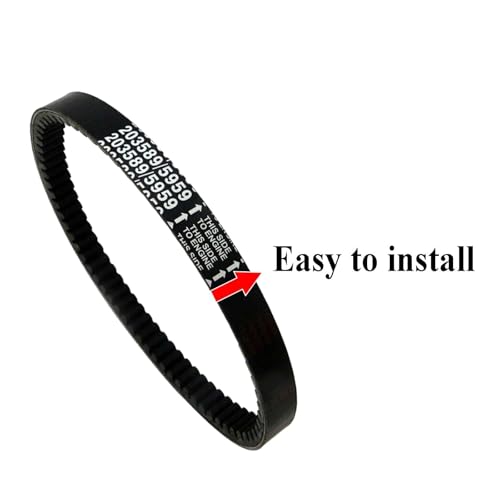 image for Chikia 203589 Go Kart Belt Compatible with Coleman KT196 Drive Belt fo