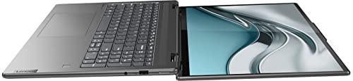 Image of Lenovo Yoga 7i 16 2-in-1 Laptop 16 inch 2.5K IPS Touchscreen (400 nits, 100% sRGB, TUV Low Blue Light) 12th Gen Intel 12-Core i5-1240P 8GB RAM 1TB SSD Backlit Fingerprint Thunderbolt Win11 Grey + Pen
