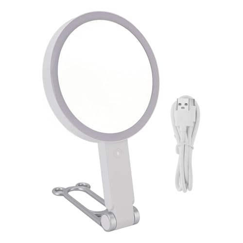 Espejo de maquillaje LED con aumento y luz miniatura 5