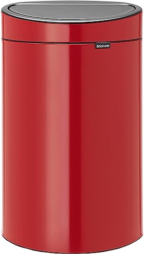 Brabantia 114960 Touch Bin New, 40 Litre - Passion Red