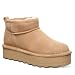 Produktbild Bearpaw Damen Retro Shorty Mode-Stiefel, Iced Coffee Solid (245), 39 EU