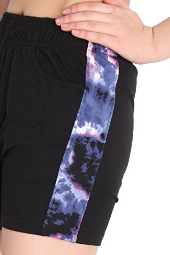 Image of CHKOKKO Women's Regular Cotton Regular Fit Plain Shorts for Women