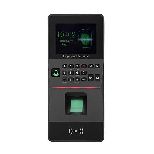 Fingerprint Attendance Machine,RFID Fingerprint Time Attendance Access Control Machine Fingerprint Reader with 2.8"