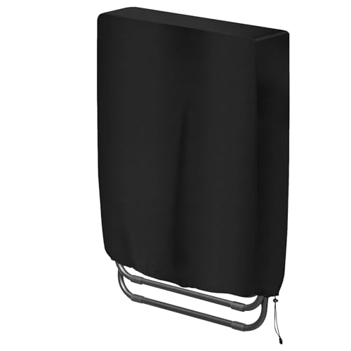 OFFCUP Housse de Protection pour Chaise Pliante, 93*82CM Housse de Chaise Longue Pliante Jardin Extérieur, 210D Tissu Oxford Résistance au Vent, Anti-UV Pour Chaise...