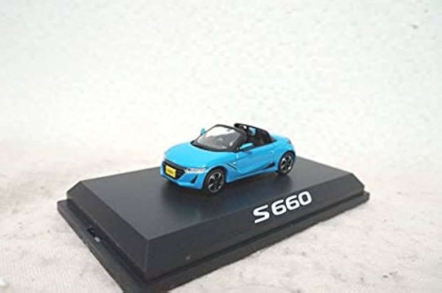 Amazon | ホンダ S660 1/43 ミニカー ブルー | ミニカー・ダイ