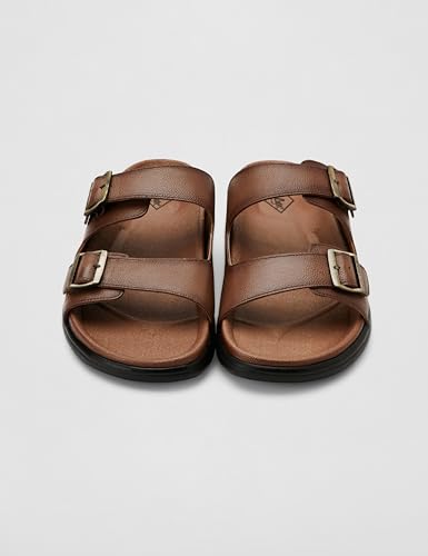 Image of Lee Cooper LC9758C Genuine Leather Sandals For Men | Ligntweight & Comfortable |