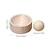 Wooden Dumpling Maker Mold with Dough Press, Dumpling Skin Maker Dumplings Moulds, Reusable Round Ravioli Makers, Wrapping Tool for Dumplings, Pasta, Cookie, Dough