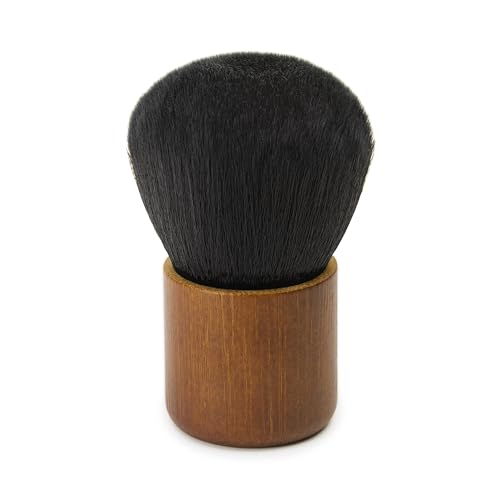 Dynavox CB-1 Brosse de Nettoyage pour disques vinyles avec poignée en Bambou, Poils Fins et Doux en Fibres synthétiques pour enlever efficacement la...