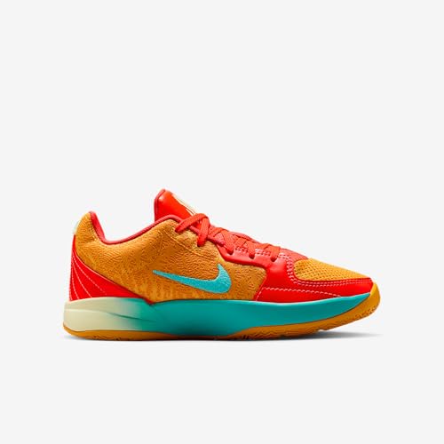 Nike Ja 2 "Star Power Big Kids' Basketball Shoes (Bright Crimson/Life Lime/Orange Peel/Dusty Cactus)3