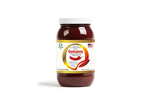 Q-Rapha Premium Korean Gochujang (Chili Paste), Gluten-free, Non-GMO, Unpasteurized Artisanal hot sauce (Small 19.9 oz)