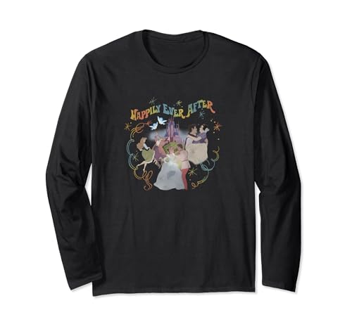 T-shirt manches longues Disney à motif bal de princesse pour raviver l'enfance