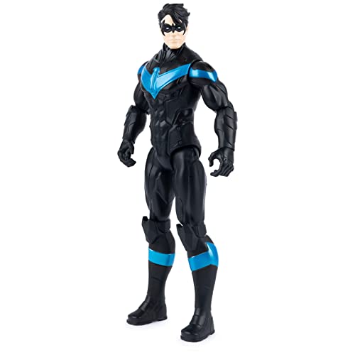 DC Comics | Batman | 30 cm Scale Nightwing Comics Batman Comics Character with Original Decorations and 11 Points of Articulation - Toys for Boys and Girls from 3 Years Old