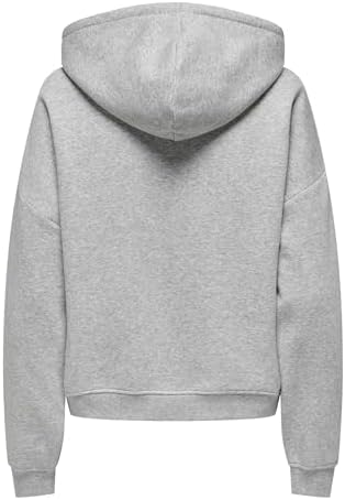 ONLY Onlsweat Life L/S Hoodie Cropped Swt Felpa con