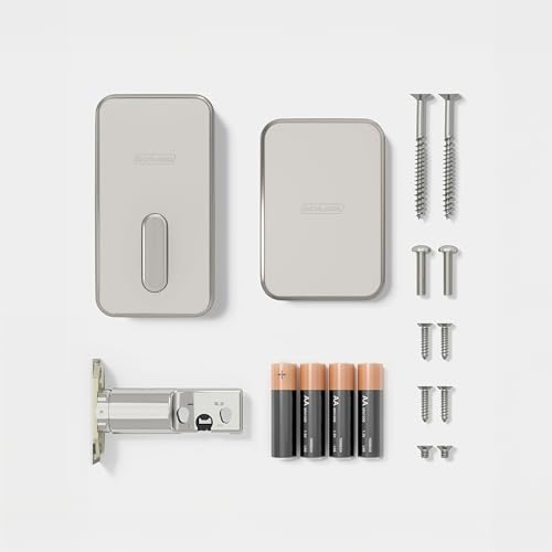 Image of Schlage Sense Pro UWB Smart Deadbolt Lock, Hands-Free Unlock, Satin Nickel