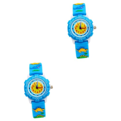Reloj niño de silicona GALPADA pack de 2 unidades con diseño animado 3D