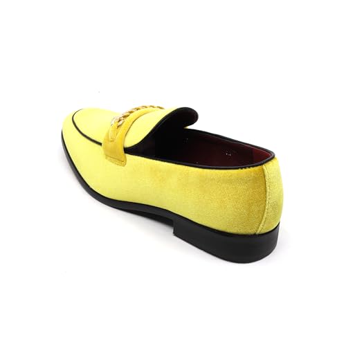 Image of Men's Vintage Velvet Designer Classic Dress Tuxedo Smoking Slipper Loafer Slip On Shoes Arthur-02