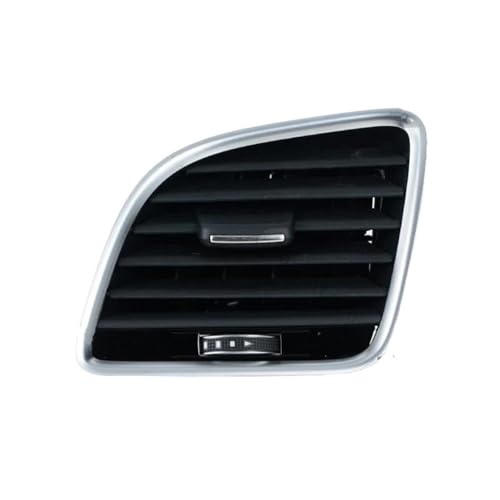 Grille d'aération climatiseur de voiture Q3 en finition noire et chrome
