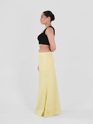 Image of I AM BY DOLLYJAIN D'coat Simple with Extender Length Adjustable for Women - 99% Cotton, 1% Lycra Stylish Lightweight Coat for Casual and Formal Wear