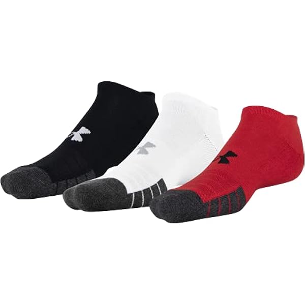 Under Armour Performance Tech No Show Socks, Multipairs uniseks-volwassene Sokken (3-Pack)