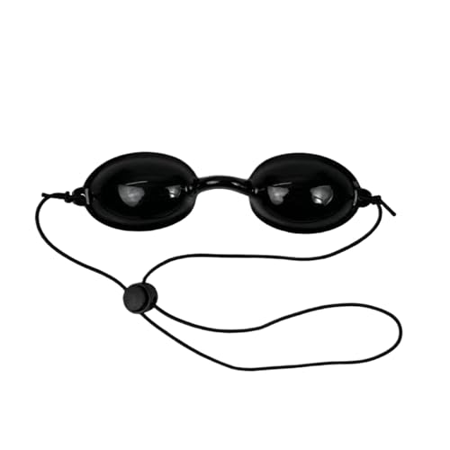 Riaisttd Gafas De Protección Ocular De Luz Roja,Protección Anti-Deslumbramiento | Ojos De Luz LED | Para Dispositivos De Belleza, Equipos De Spa Y Bronceado