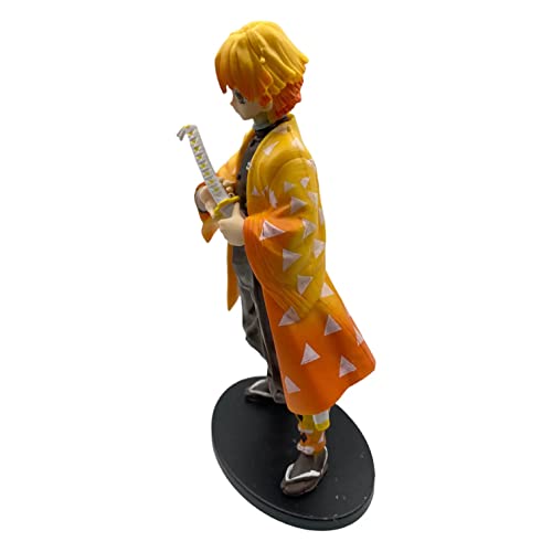 Image of Awestuffs Action Figure Limited Edition for Car Dashboard, Decoration, Cake, Office Desk & Study Table (Zenitsu D Slayer)