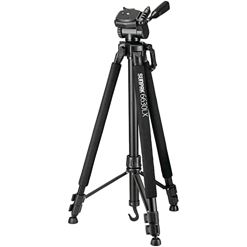 Sunpak 620-663Lx 6630Lx 66" Photo/Video Tripod With Adapters, Black #TOP1