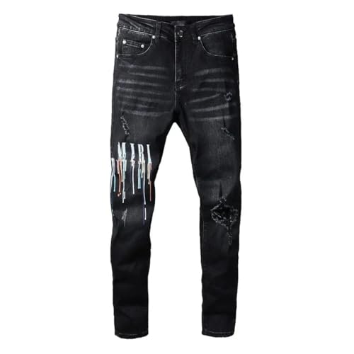 Jeans moulants en coton denim homme idéal pour les sorties urbaines