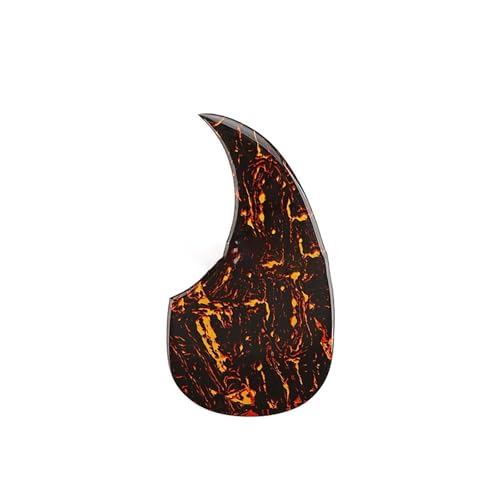 Pickguard guitare flamme jaune pour enflammer la scène lors de vos concerts