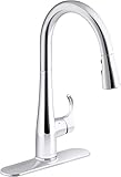 KOHLER Simplice Response Touchless Pull Down Kitchen Faucet