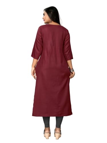 Image of Women's Embroidered Plus Size Kurtis