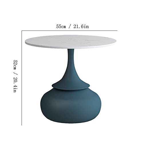 Petite table d'appoint en métal robuste au design moderne et épuré - 4