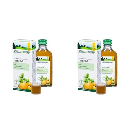 Schoenenberger Naturreiner Pflanzensaft Kartoffel, 200 ml (Packung mit 2)