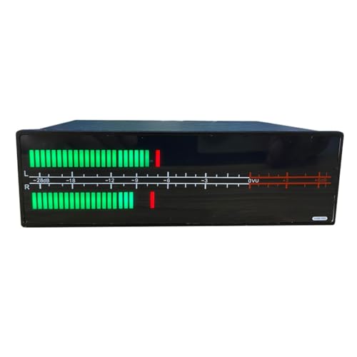 Music Spectrum Display Analyzer With LED Screen Auditory Indicator Meter