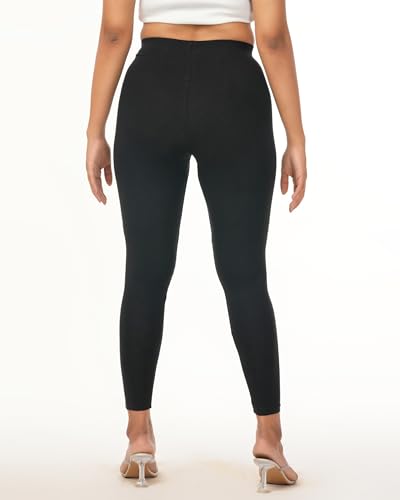 Image of Loveit Womens Solid Viscose Slim Fit Ankle Length Leggings
