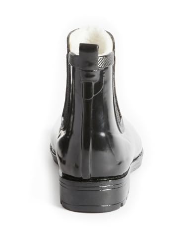 Aigle Women's Carville Fur 2 Rain Boot, Schwarz, 39 EU