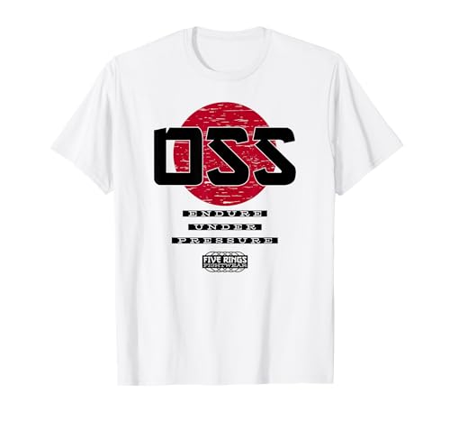 Ropa de lucha de cinco anillos OSS Endure Under Pressure Camiseta