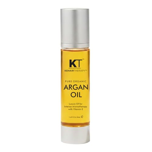 Image of Keratin Protein Pure Argan Oil Serum | Repairs Damaged Hair & Strengthens Dry & Dull Hair | Sulfate & Paraben-Free With Vitamin E for Shine & Softness | 50ml