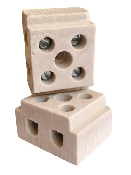 2 Way Ceramics Terminal Blocks,16A 240V High Temp Porcelain Ceramic Connectors for Electric Wire Cable / 15Amp 2Way Ceramic Connector / 15Amp 2way Connector / 15Amp 2Way Heater Connector (4)-image-27