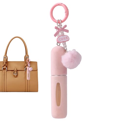 Botella de perfume | Llavero de felpa de 5 ml, atomizador...
