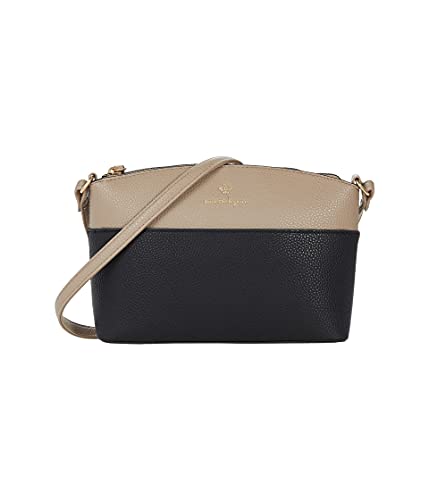 Nanette Lepore Risley Dome Crossbody Black/Taupe One Size #TOP13