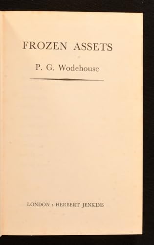 Frozen Assets B0000CM982 Book Cover