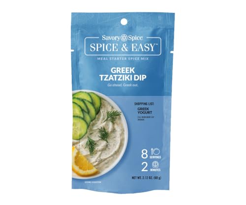 Savory Spice Greek Tzatziki Dip - Tzatziki Seasoning Mix for