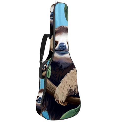 JRHEJTFZ Housse pour guitare acoustique de 1,9 cm d’épaisseur, imperméable, durable et élégant, imprimé paresseux mignon, Multicolore 4., 42.9×16.9×4.7 in, Motif imprimé tendance - Les Beatles, Paul McCartney, John Lennon, RIngo Starr, George Harrison JRHEJTFZ Housse pour guitare acoustique de 1,9 cm d'épaisseur, imperméable, durable et élégant, imprimé paresseux mignon, Multicolore 4., 42.9x16.9x4.7 in, Motif imprimé tendance
