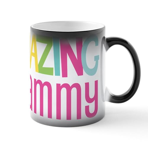 Taza mágica de cerámica para café y té 11 oz miniatura 1