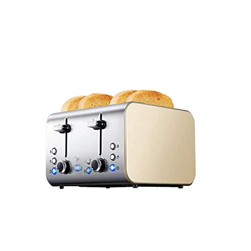 STRAW Toaster Toaster, Toaster mit großem Steckplatz, Kompakter Toaster mit Einstellungen, Herausnehmbarer…