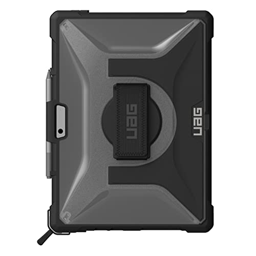 Urban Armor Gear 323263114343 Uag Designed For Microsoft Surface Pro 8 Case Plasma W/Hand Strap & Shoulder Strap Feather-Light Translucent Rugged Military Drop Tested Protective Cover Ice thumb #3