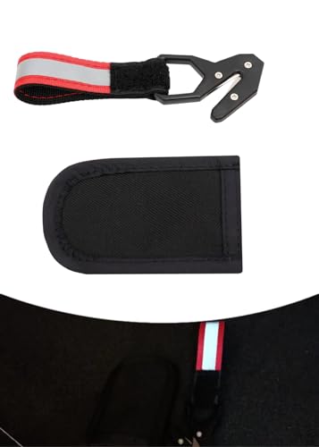 haihong Kite Gliding - Coltello di sicurezza con tasca per navigatore, sci, immersioni, windsurf, accessori, ganci, colore: Grigio