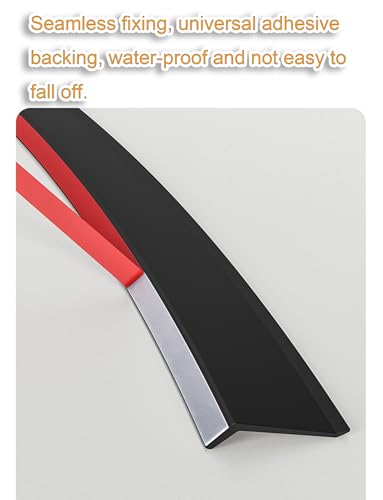 Deflectores de lluvia para ventanas con protector de goteo autoadhesivo 4