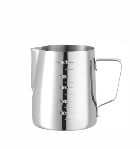 Pot à lait HENDI pichet mousseur 0.55L en acier inoxydable avec mesure