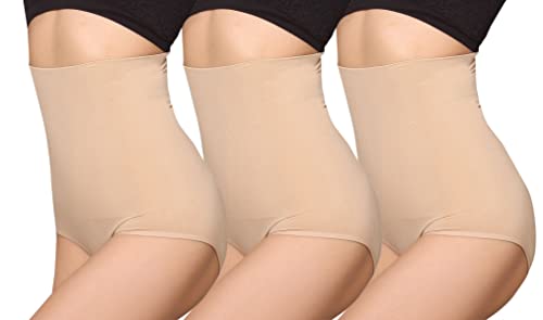 Image of iloveSIA 3-Pack Postpartum Body-Shaping Underwear, High-Waisted Tummy Control Briefs for C-Section Recovery